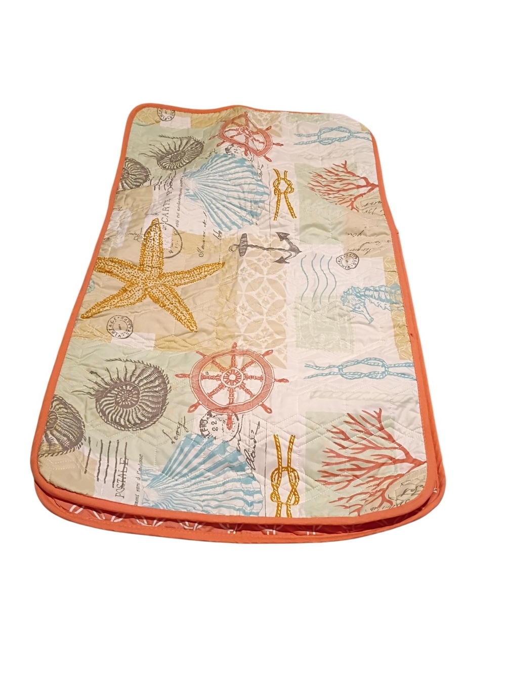 Geneva Home Fashion King Pillow Shams in Great Condition.  Under The Sea